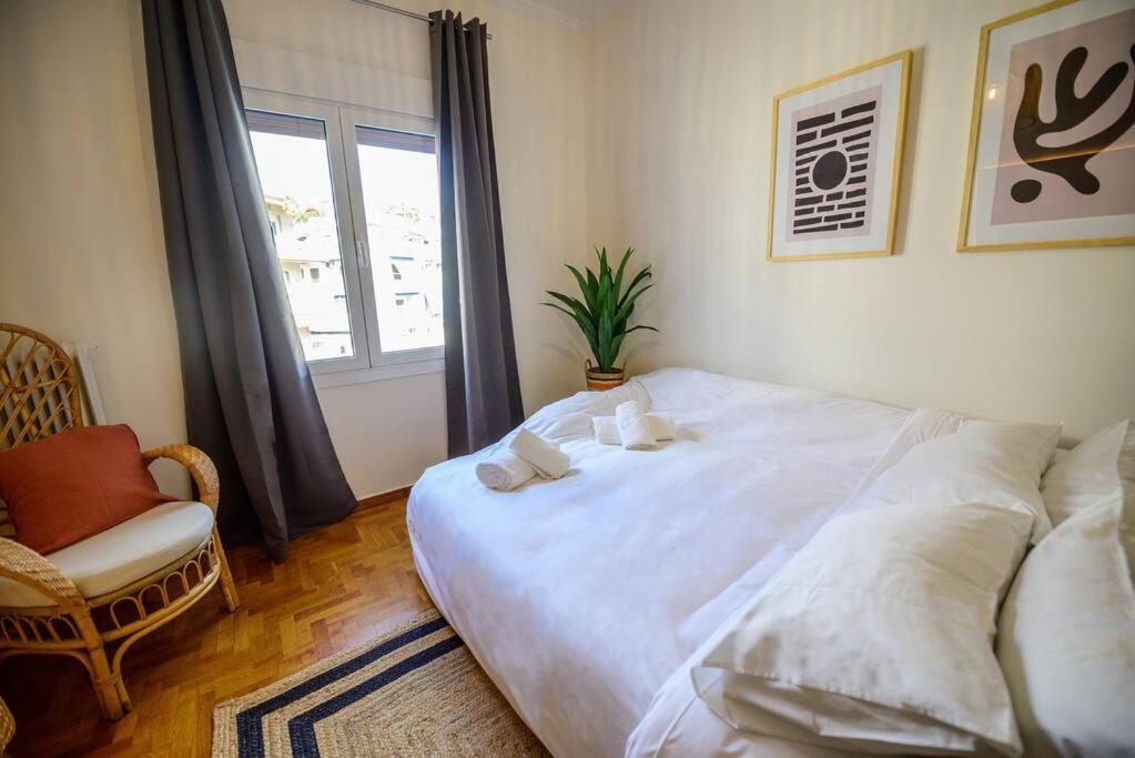 Boho Luxury 2 Bedroom Apartment, Acropolis Museum View Aten Exteriör bild