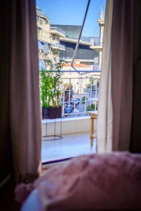Boho Luxury 2 Bedroom Apartment, Acropolis Museum View Aten Exteriör bild